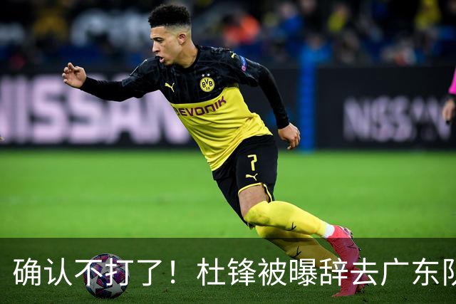 确认不打了！杜锋被曝辞去广东队主教练一职，新外教将全面接管！